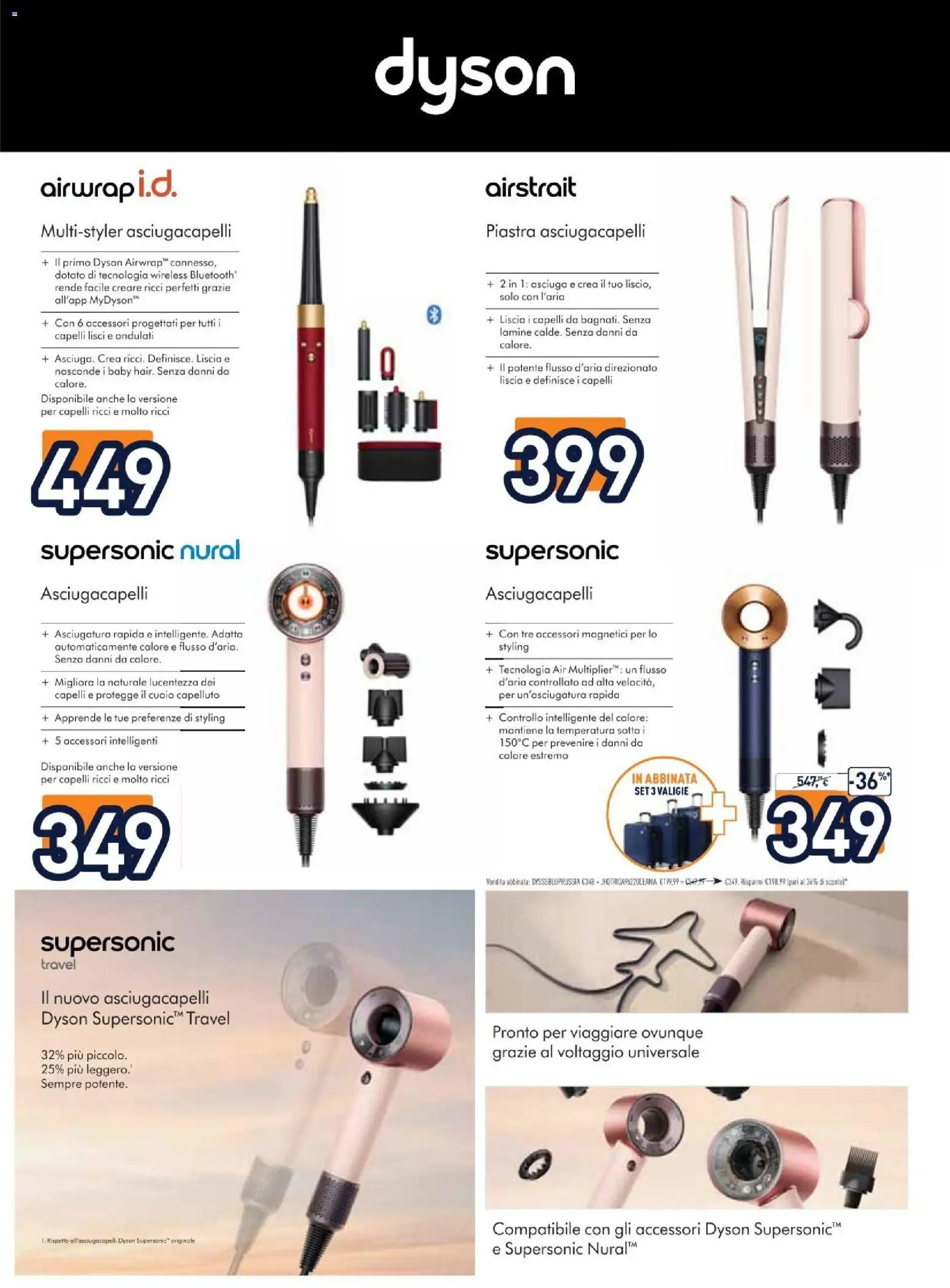 Volantino Unieuro del 01/07/2026 | Pagina: 38 | Prodotti: Asciugacapelli, Dyson