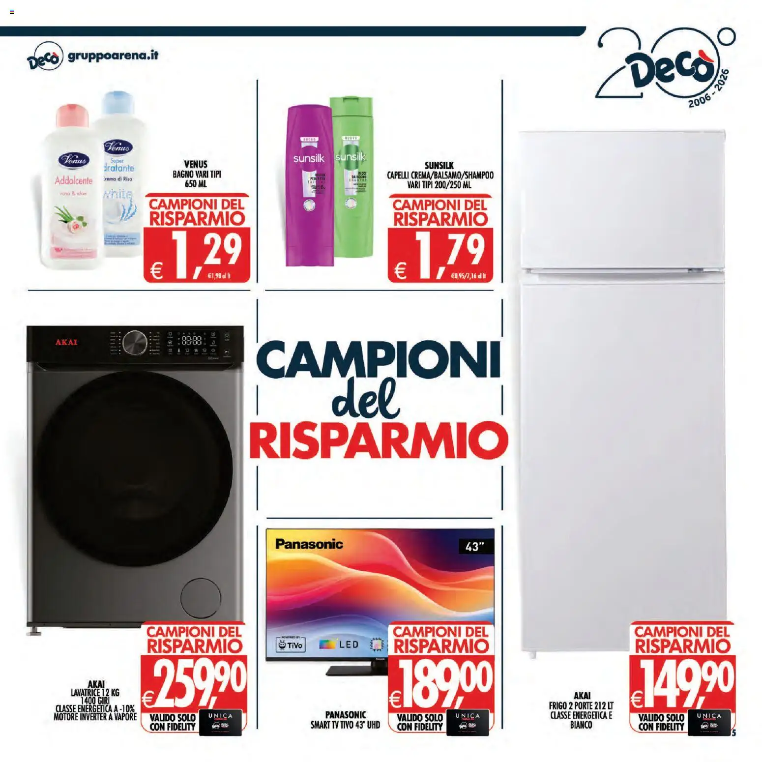 Volantino Decò del 01/09/2026 | Pagina: 5