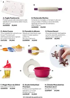 Anteprima del volantino Tupperware volantino valido a partire dal 01.05.2026 | Pagina: 15 | Prodotti: Rullo, Acqua, Mixer, Ciotola