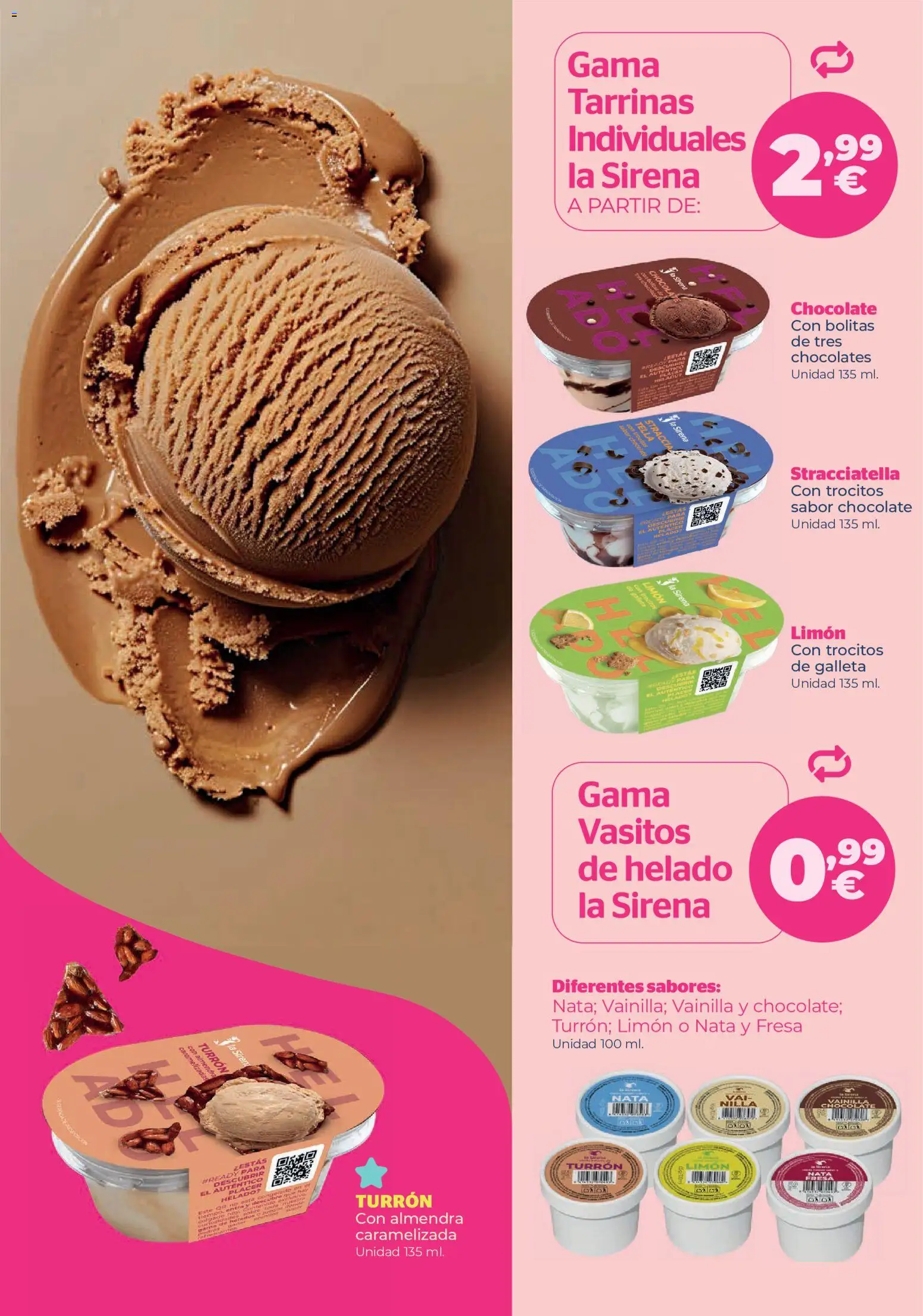La Sirena Catálogo de helados │ válido desde el 25/06/2026 | Página: 36
