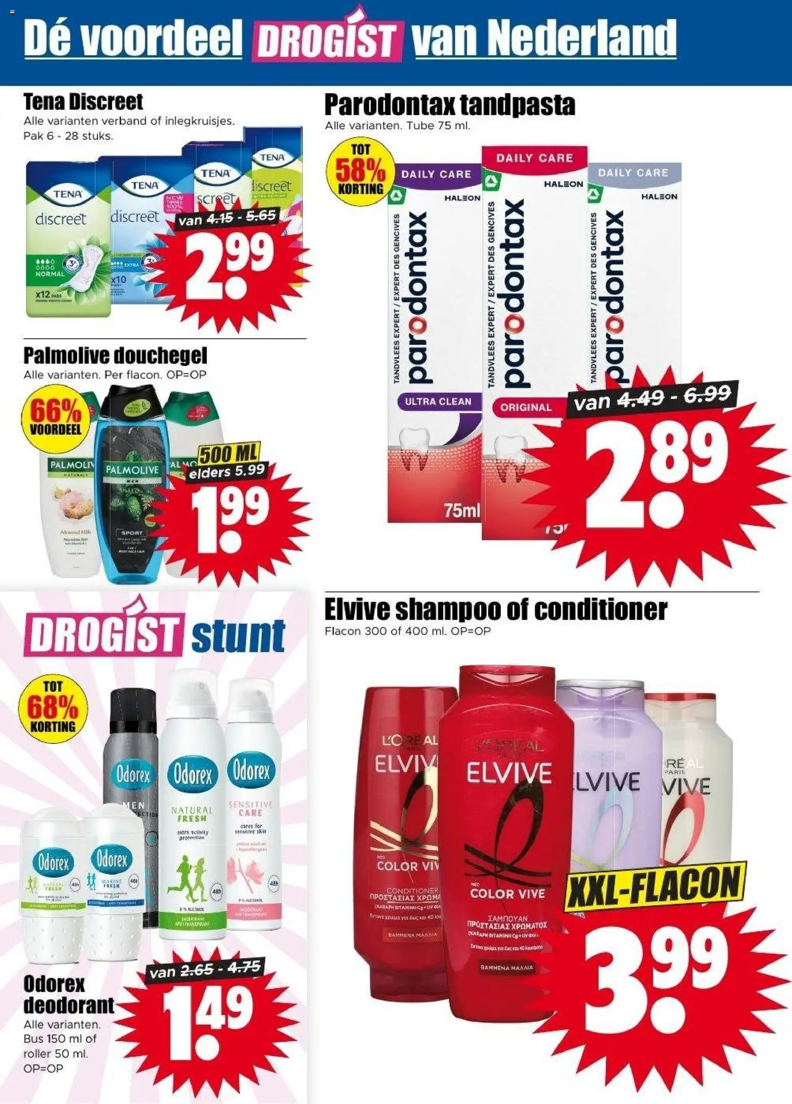 {H1} | Pagina: 26 | Producten: Alcohol, Conditioner, Deodorant, Tandpasta