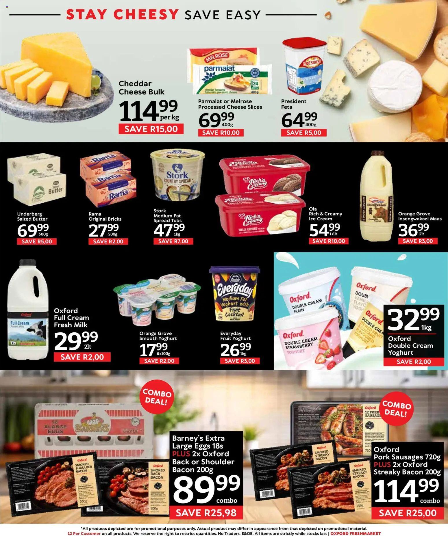 New Oxford Freshmarket catalogue – valid from 23/09/2026 | Page: 9 | Products: Custard, Milk, Butter, Eggs