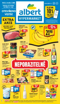 Náhled letáku Albert leták - Hypermarket - Vestec od 22.07.2026