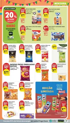 Pré-visualização APERITIVOS MIXUP MATUTANO Queijo, Aperitivos mixup matutano queijo 125g válido de 09.06.2026 | Página: 33