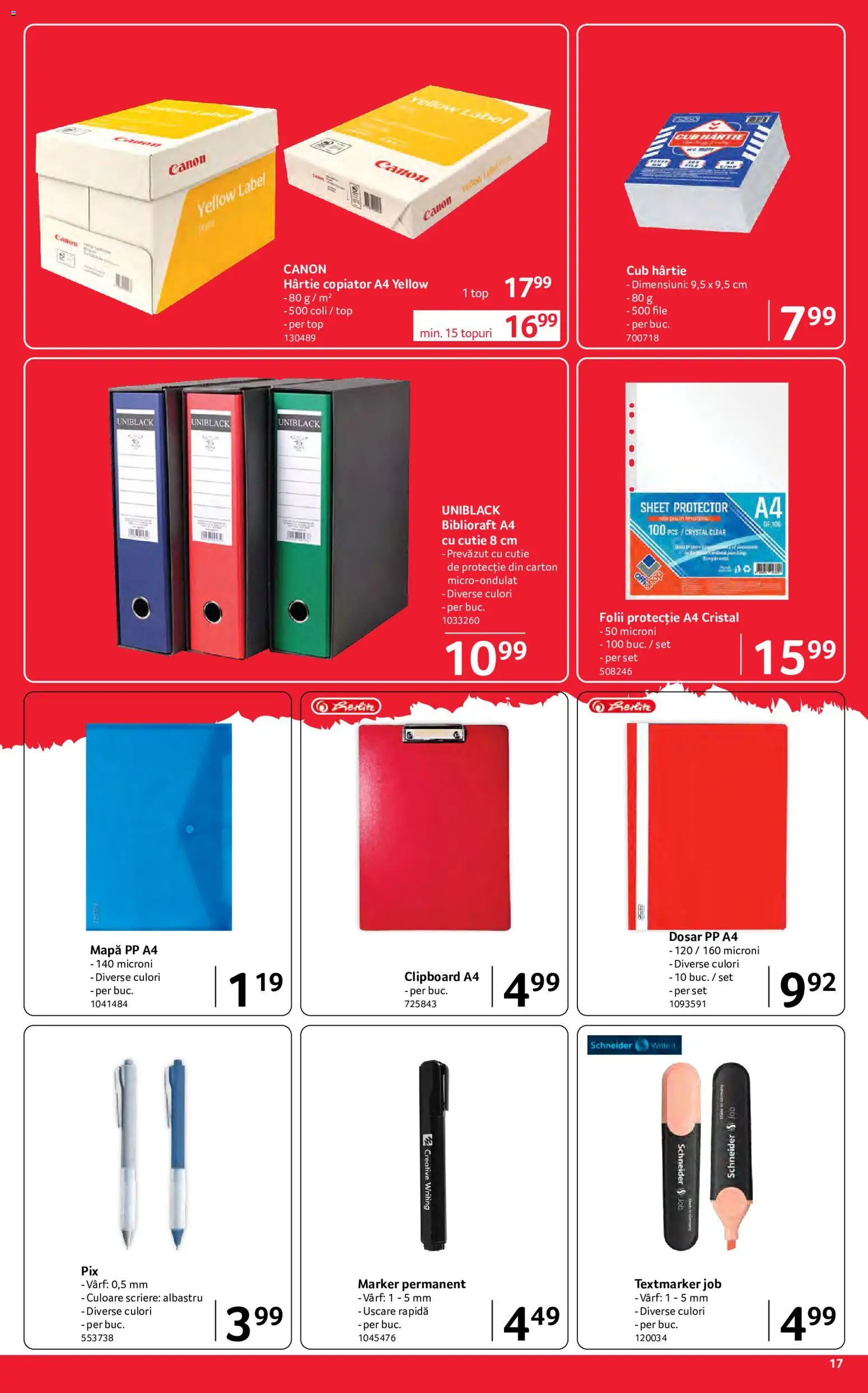 Noul catalog Selgros – valabil de la 15.05.2026 | Pagină: 17 | Produse: Top, Cutie