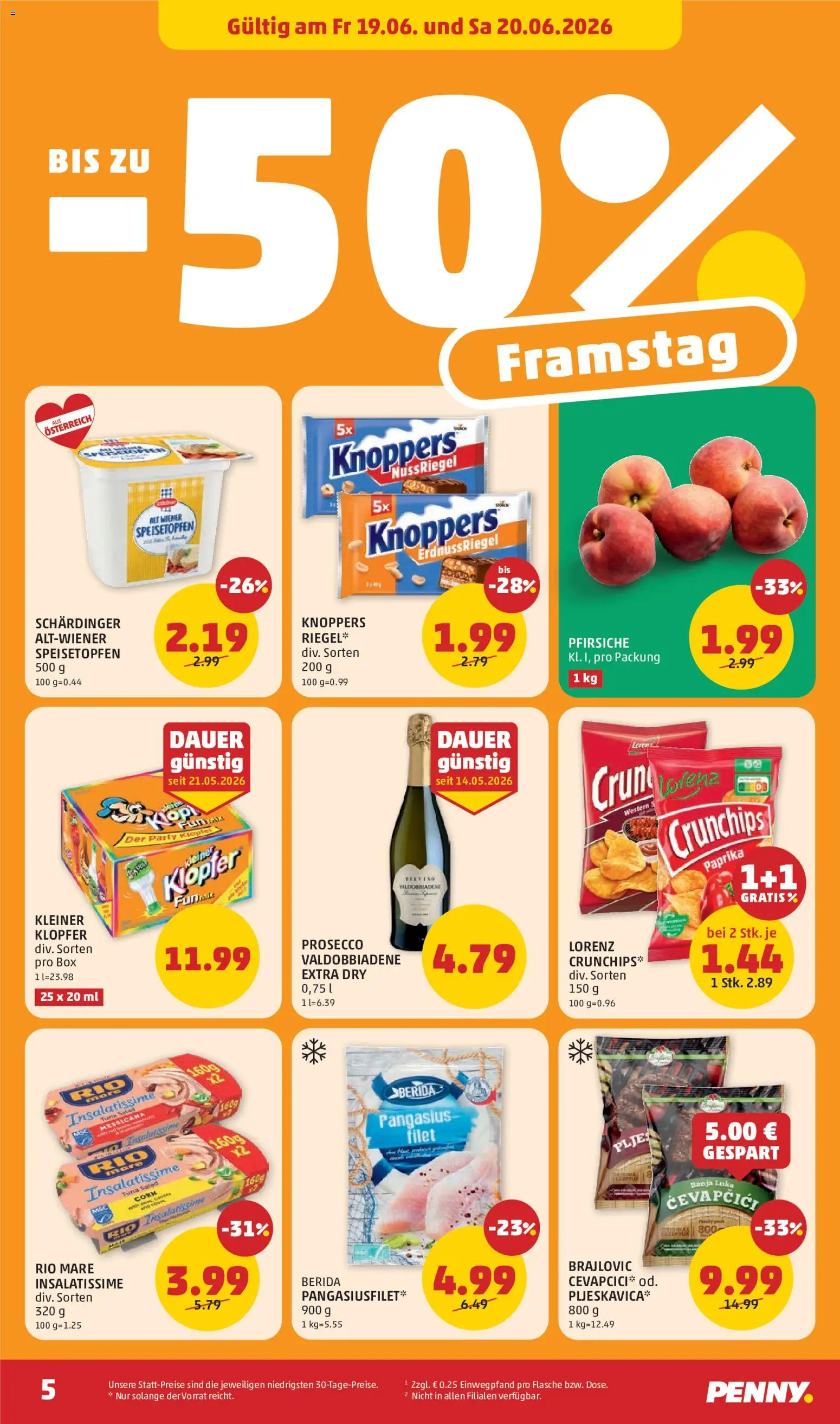 Penny Markt Schmankerl Post gültig ab 18.06.2026 | Seite: 5 | Produkte: Box