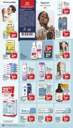 Famila Nordwest Prospekt ab 12.10.2026 gültig | Seite: 26 | Produkte: Shampoo, Haarfarbe, Seife, Zahnpasta