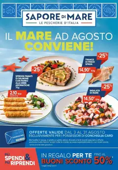 Anteprima del volantino Sapore di mare volantino Brescia valido a partire dal 03/08/2026