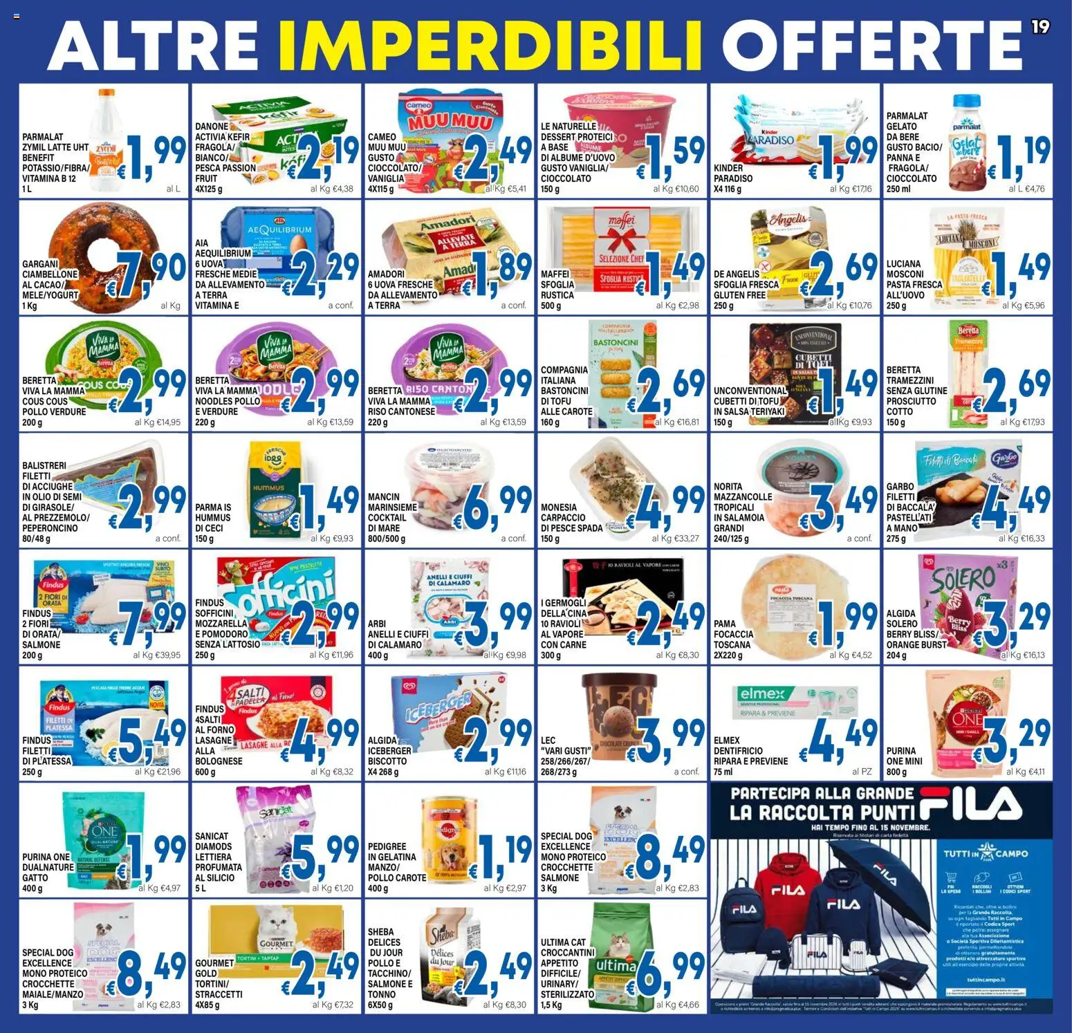Volantino DEM del 02/09/2026 | Pagina: 19 | Prodotti: Kefir, Panna, Mazzancolle, Tonno