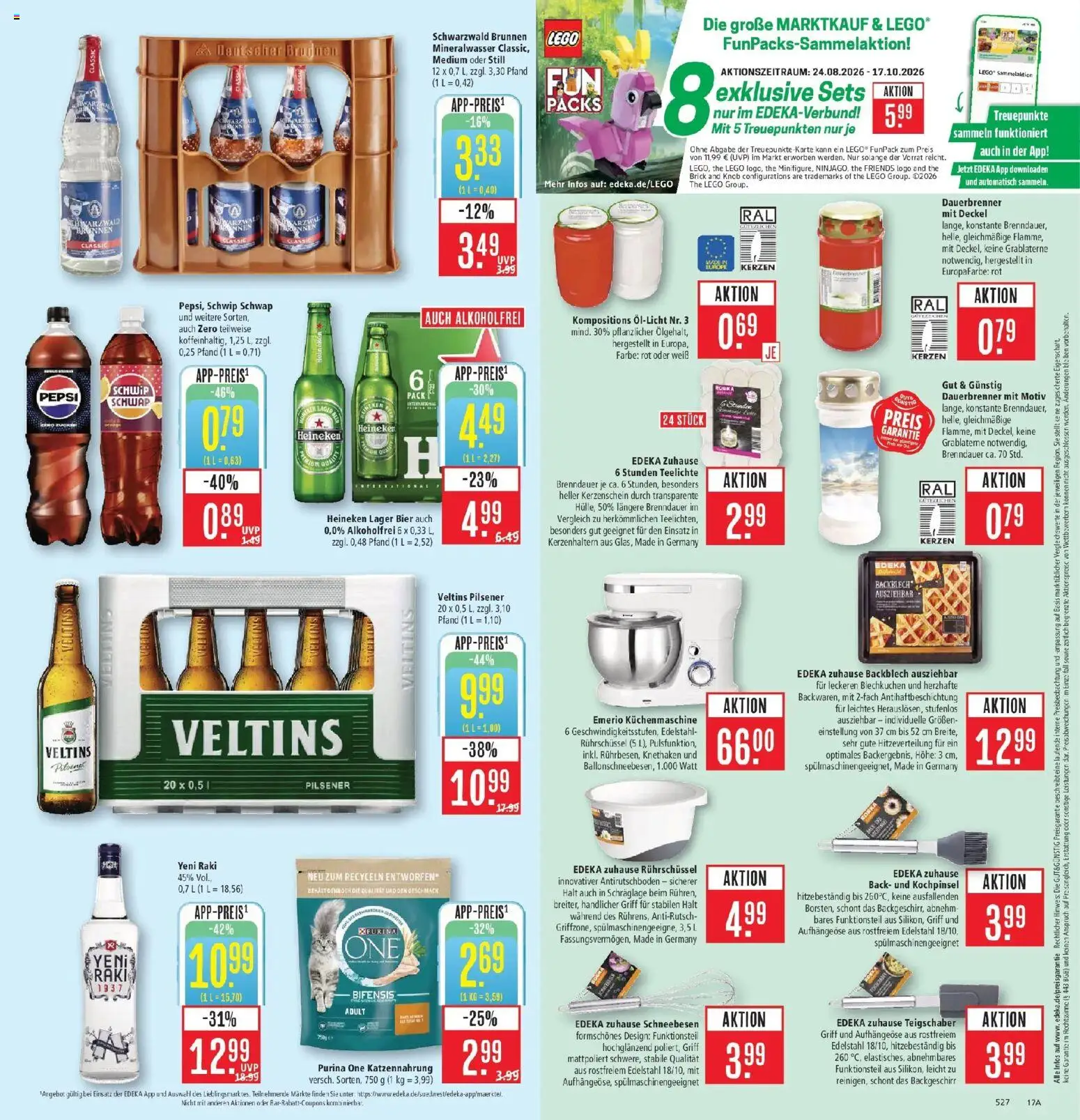 Marktkauf Prospekt Aschaffenburg (ab 05.10.2026) » Angebote online | Seite: 21 | Produkte: Schwip schwap, Mineralwasser, Heineken, Pepsi