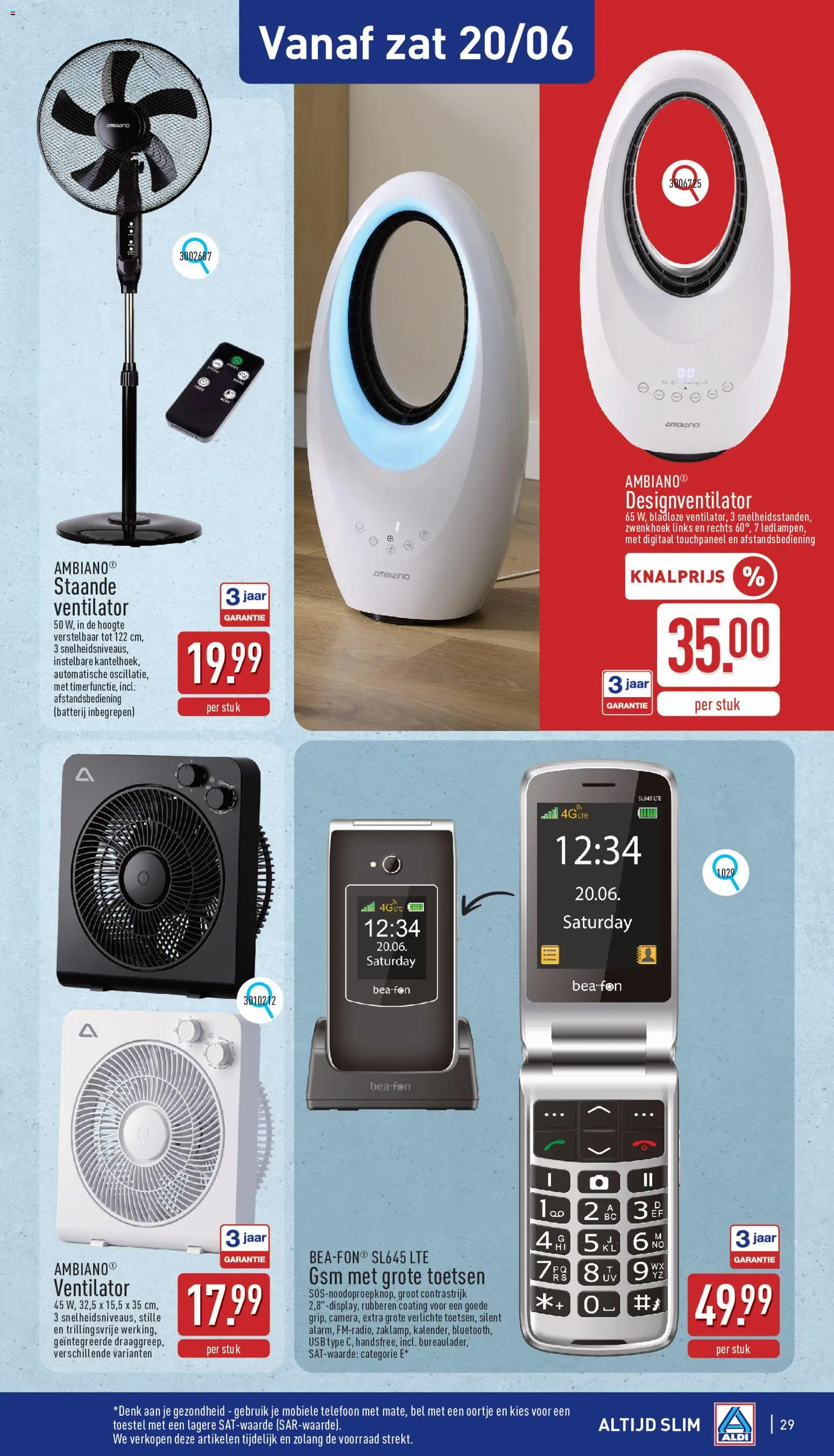 {H1} | Pagina: 29 | Producten: Telefoon, Usb, Ventilator, Batterij
