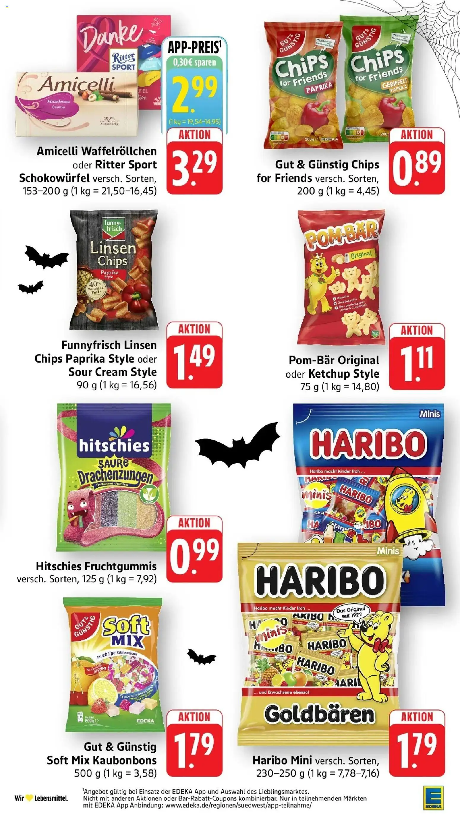 E center Prospekt Ditzingen (ab 26.10.2026) zum Blättern | Seite: 25 | Produkte: Ritter sport, Funny frisch, Creme, Paprika