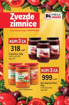 Mega Maxi katalog - pregled Mega Maxi kataloga - važi od 17.09.2026