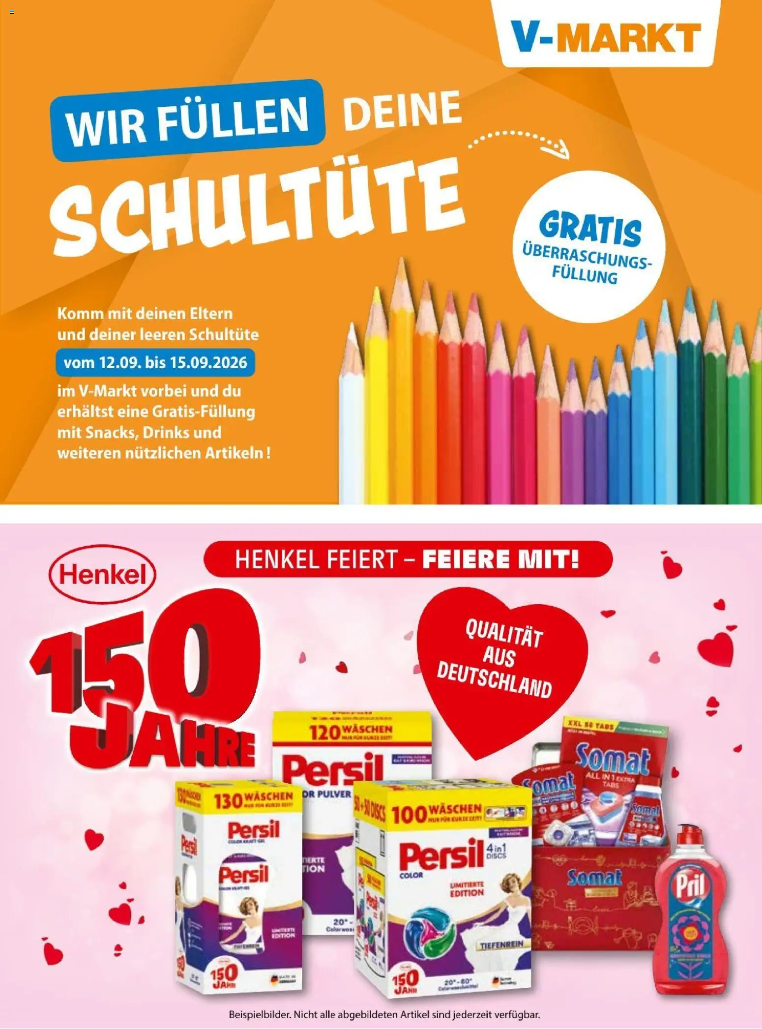 V-Markt Vielfals September / Oktober – gültig ab 01.09.2026 | Seite: 55 | Produkte: Pril, Persil