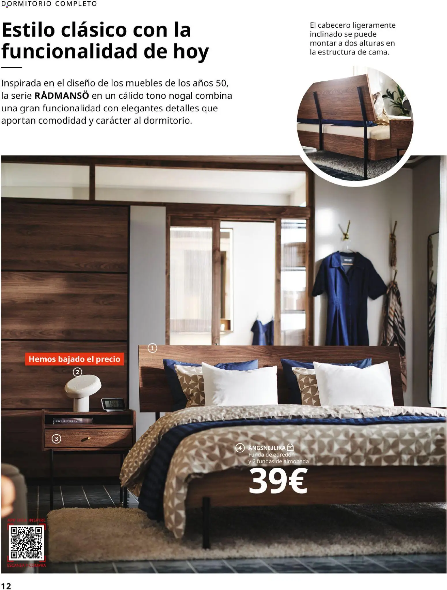 IKEA - Domitorios │ válido desde el 01/09/2026 | Página: 12 | Productos: Edredón, Muebles, Funda, Almohada