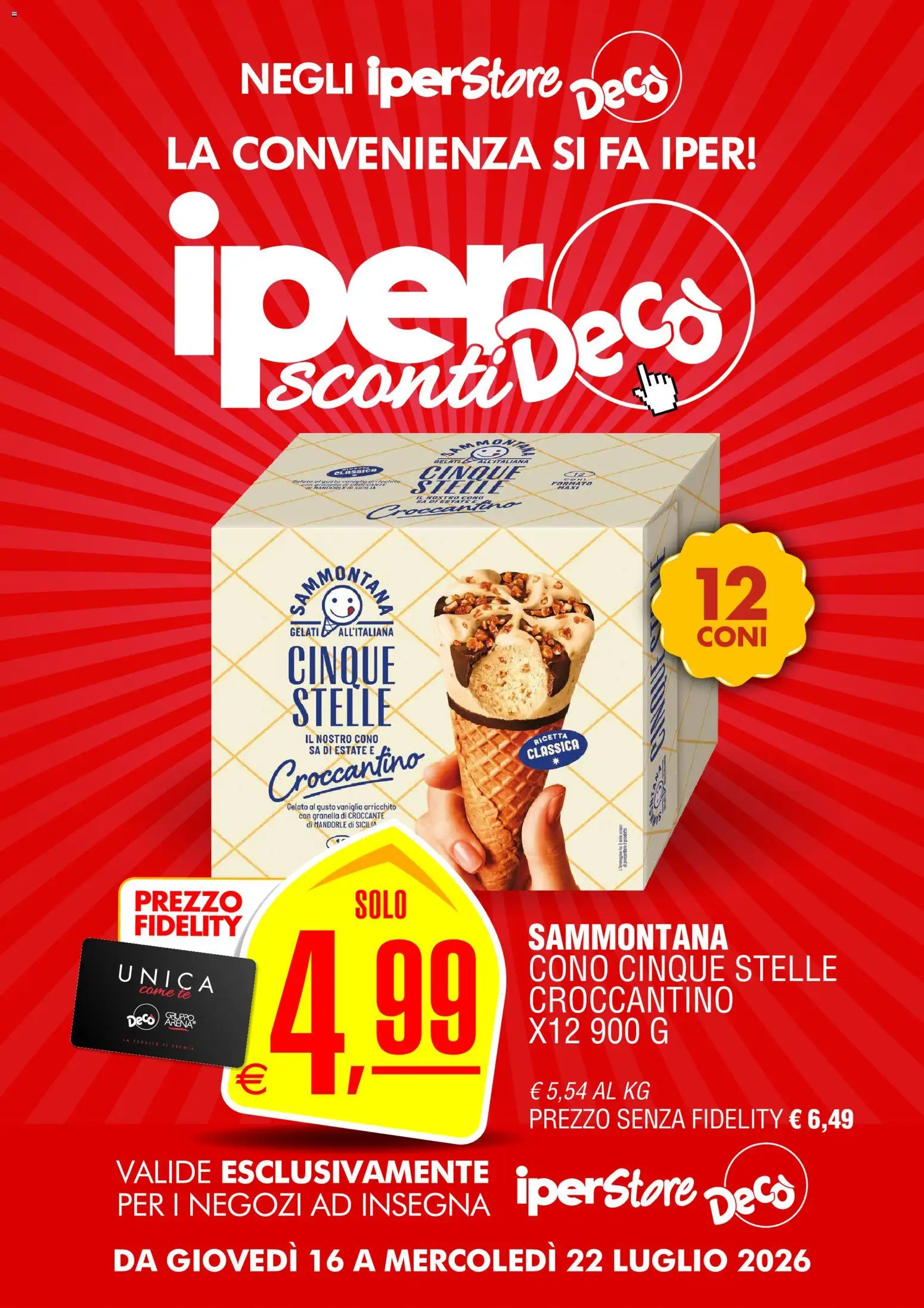 Volantino Decò del 16/07/2026 | Pagina: 1