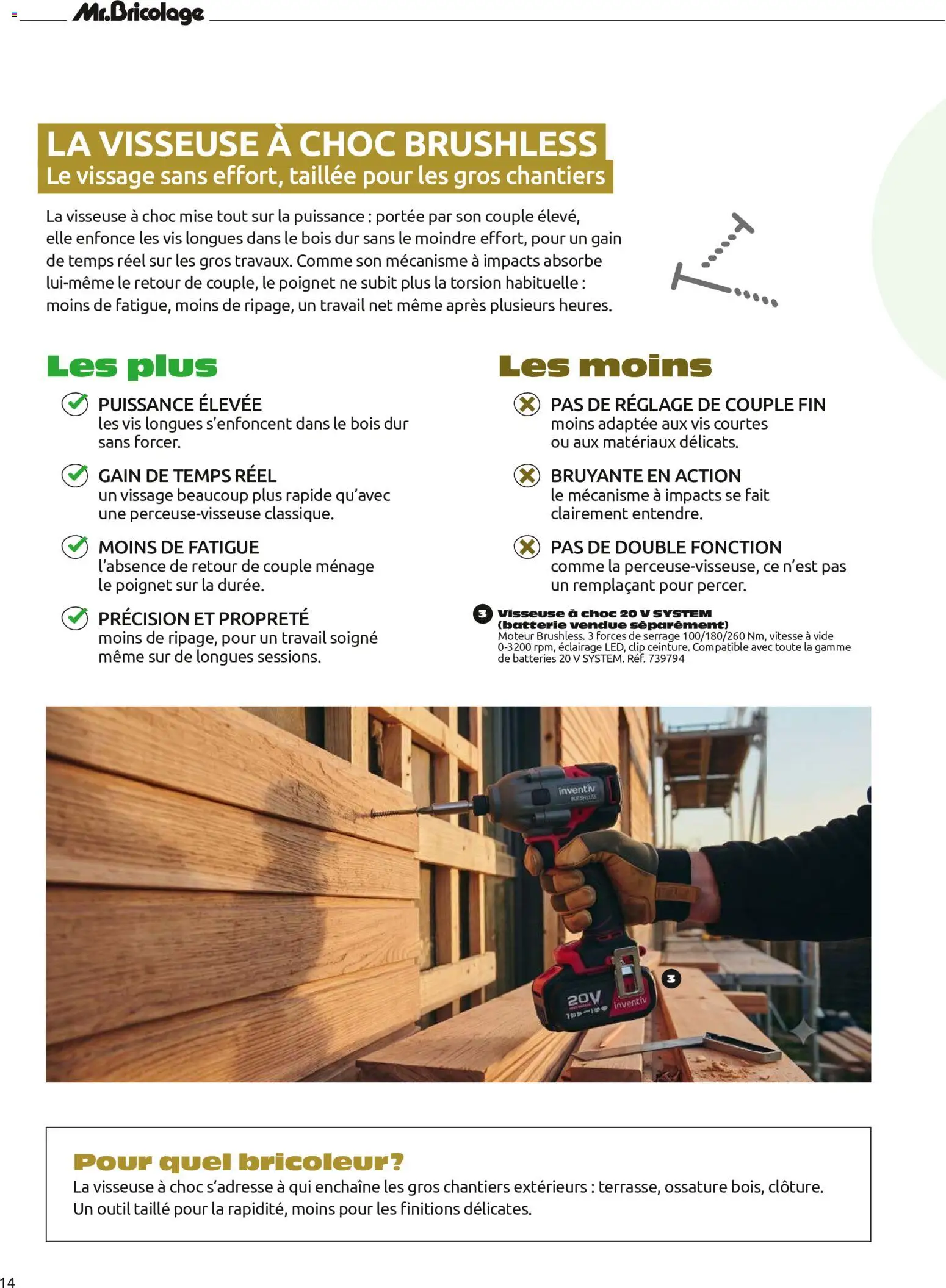 {H1} | Page: 14 | Produits: Bricolage, Éclairage, Batterie