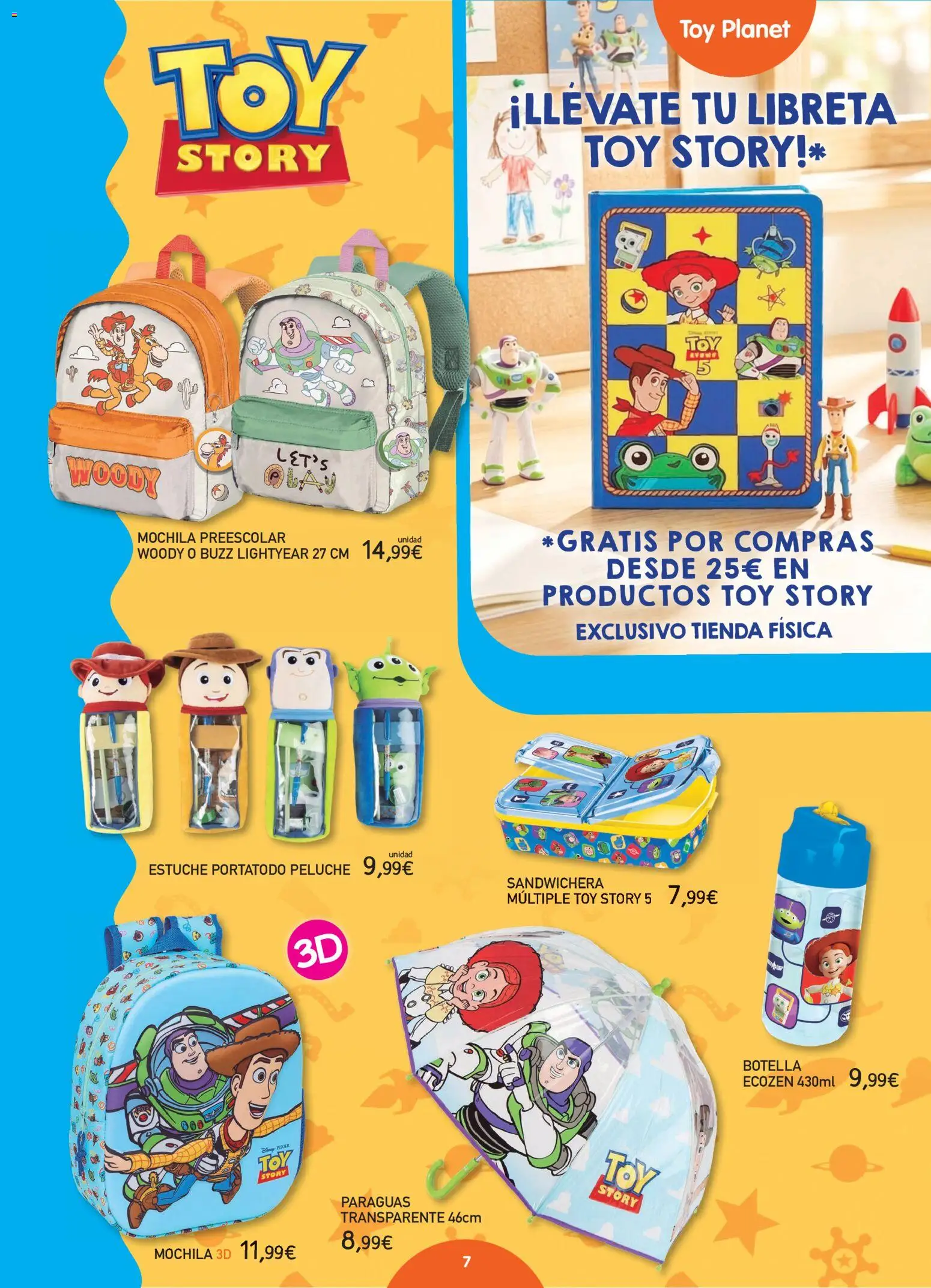 Toy Planet catálogo de Vuelta a Clase │ válido desde el 10/08/2026 | Página: 7 | Productos: Mochila, Sandwichera
