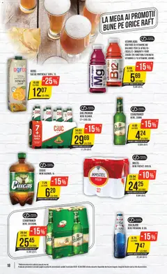 Ofertele Mega Image valabile de la 28.05.2026 | Pagină: 18 | Produse: Raft, Suc, Bere, Portocale