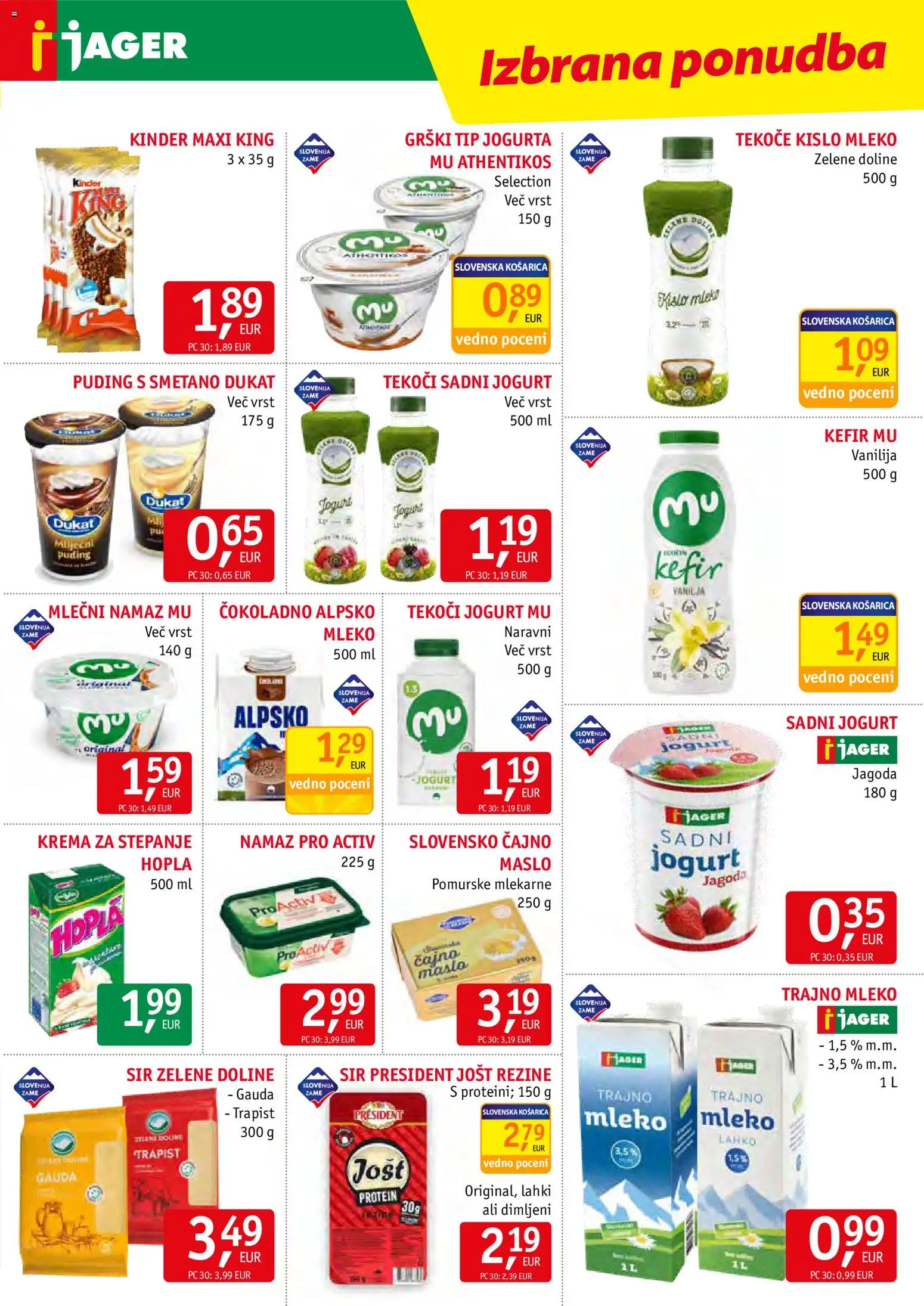 Novi Jager katalog ponudbe – veljaven od 07.10.2026 | Stran: 5