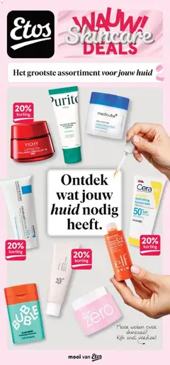 Etos folder - Huidverzorging - Voorbeeld van een folder van Etos, geldig van 04.05.2026