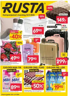 Forhåndsvisning av Rusta kundeavis gyldig fra 31/08/2026