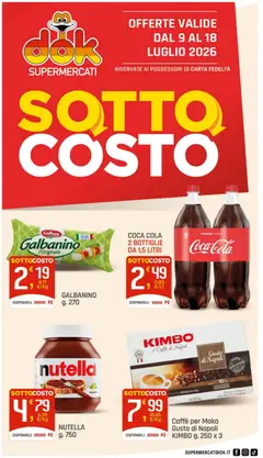 Anteprima del volantino DOK volantino San Giorgio a Cremano valido a partire dal 09/07/2026
