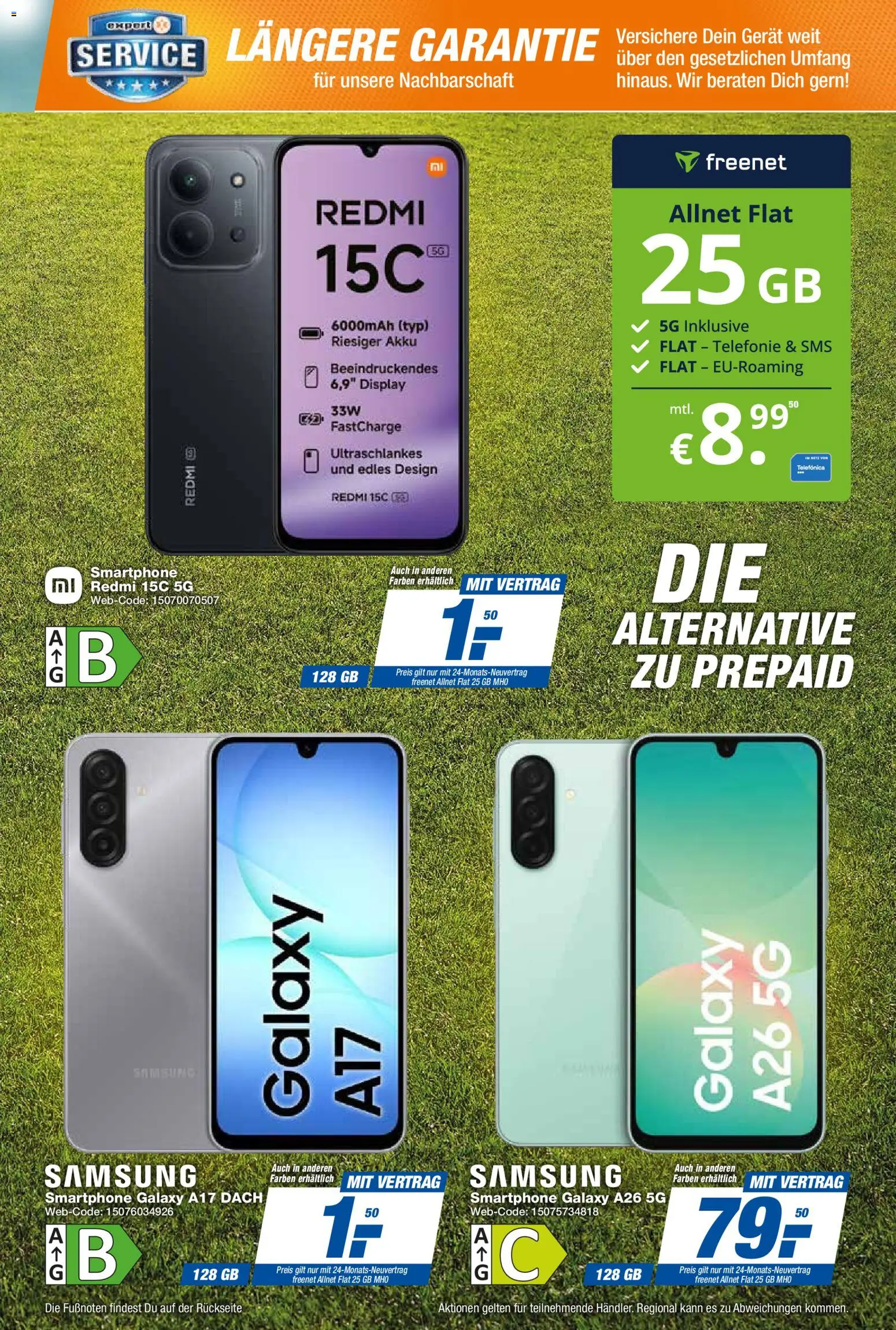 Expert Smarthphone Highlights im Mai – gültig ab 01.05.2026 | Seite: 27 | Produkte: Samsung, Smartphone