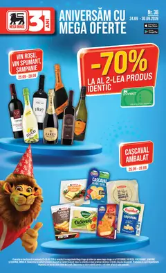 Ofertele Mega Image valabile de la 24.09.2026