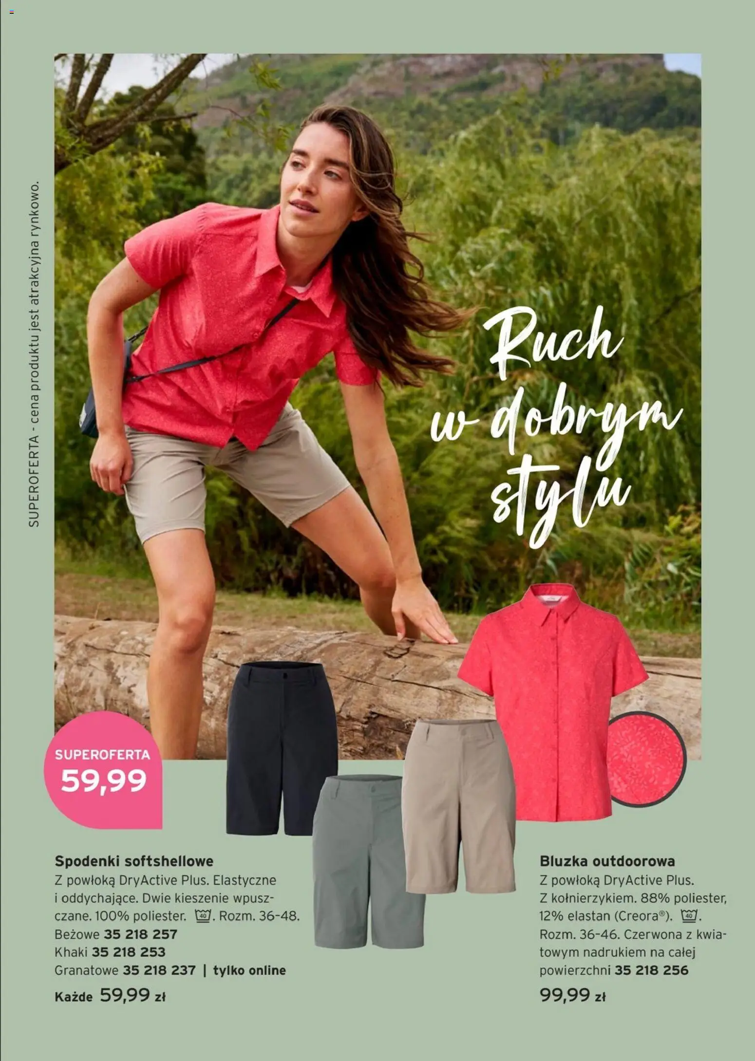 Tchibo promocje od 19.05.2026 | Strona: 6 | Produkty: Bluzka, Spodenki
