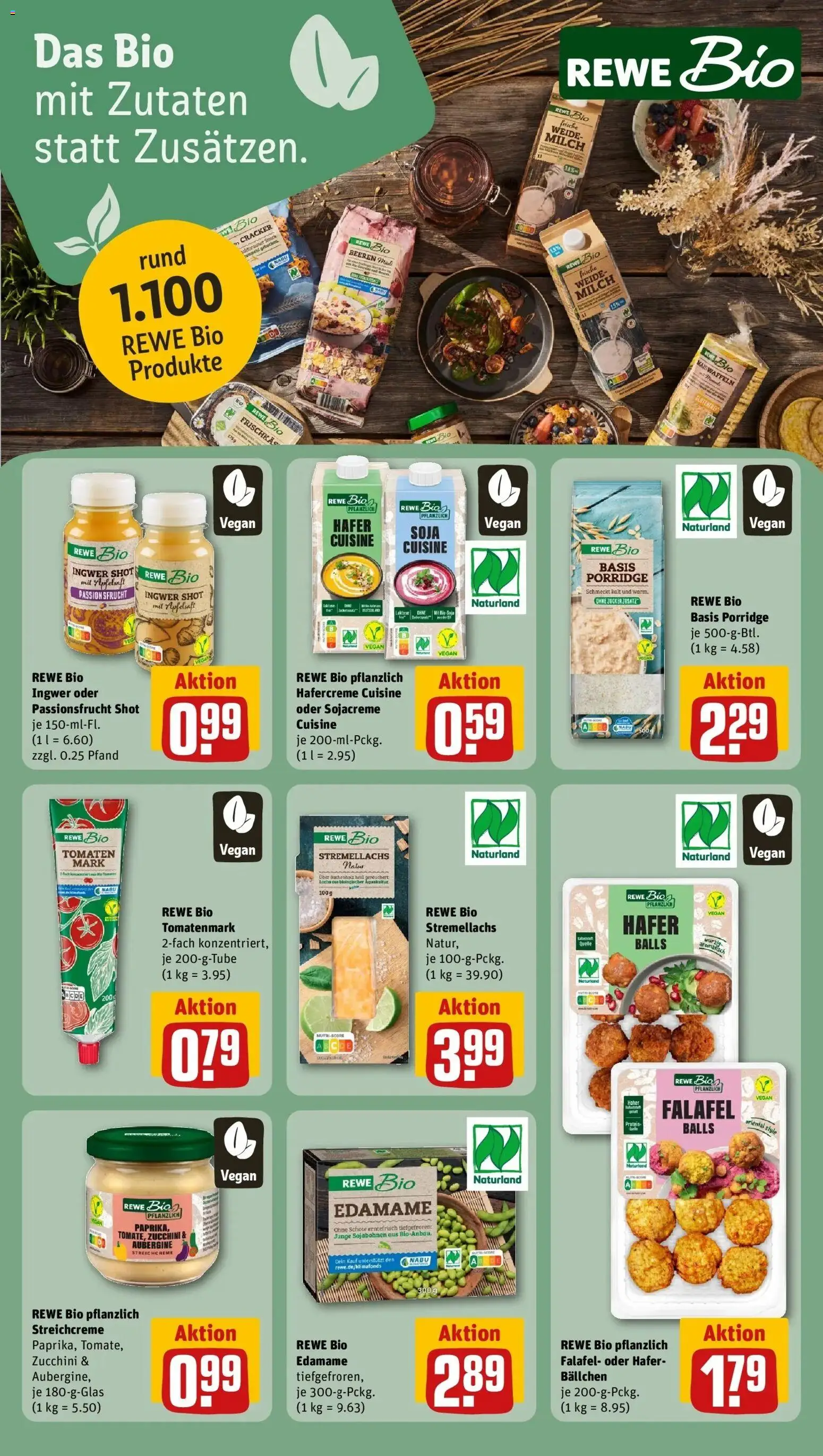 Rewe Prospekt Betzdorf – gültig ab 27.07.2026 | Seite: 13 | Produkte: Milch, Apfelsaft, Aubergine, Zucchini