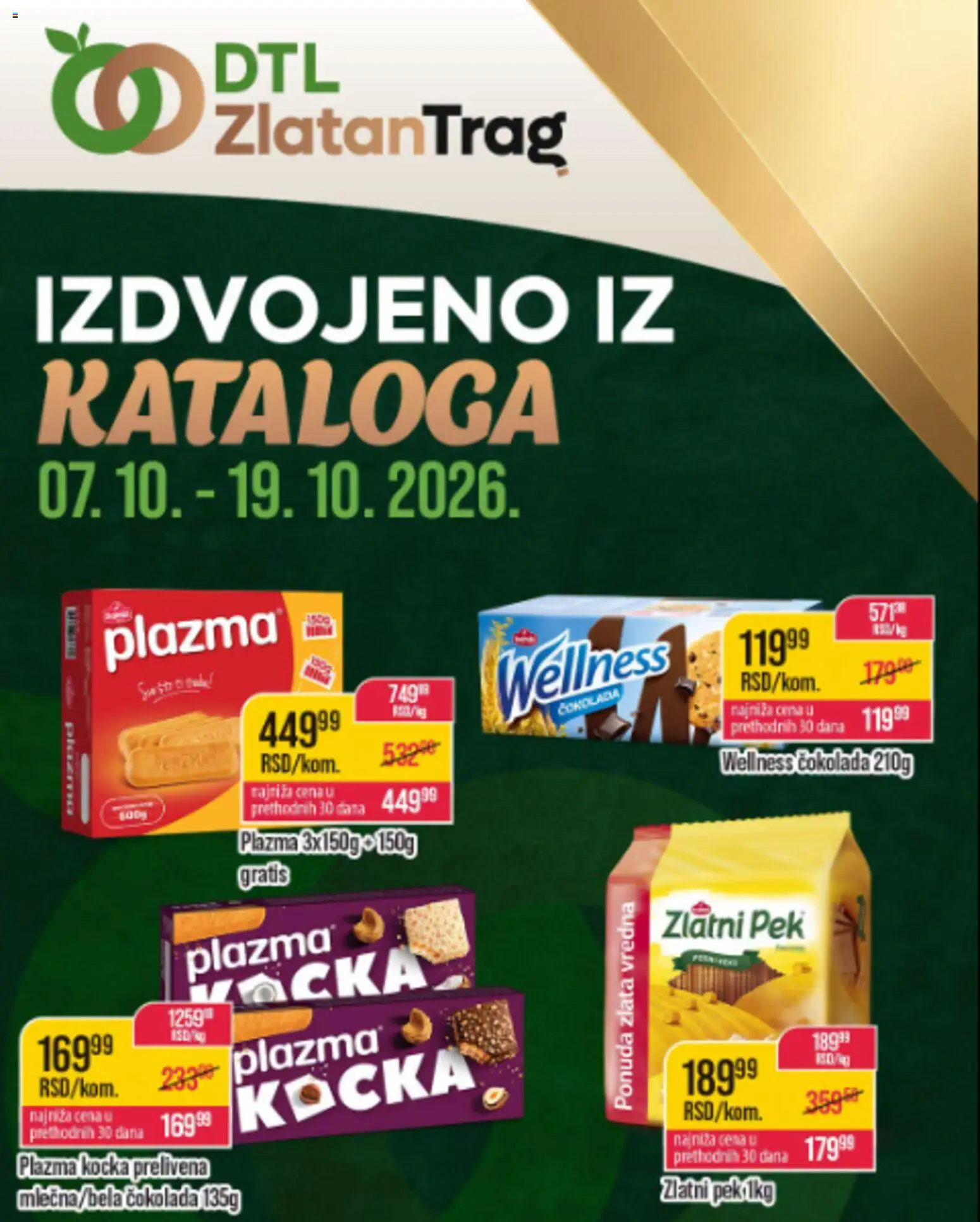 Zlatan Trag katalog - važi od 07.10.2026 | Strana: 3 | Proizvode: Plazma, Čokolada