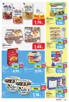Vindija Mozzarella, okruglice smrznute - Pregled kataloga iz trgovine Plodine, vrijedi od 09.09.2026 | Stranica: 23 | Proizvodi: Vindija, Mlijecni desert, Paprika, Kokice