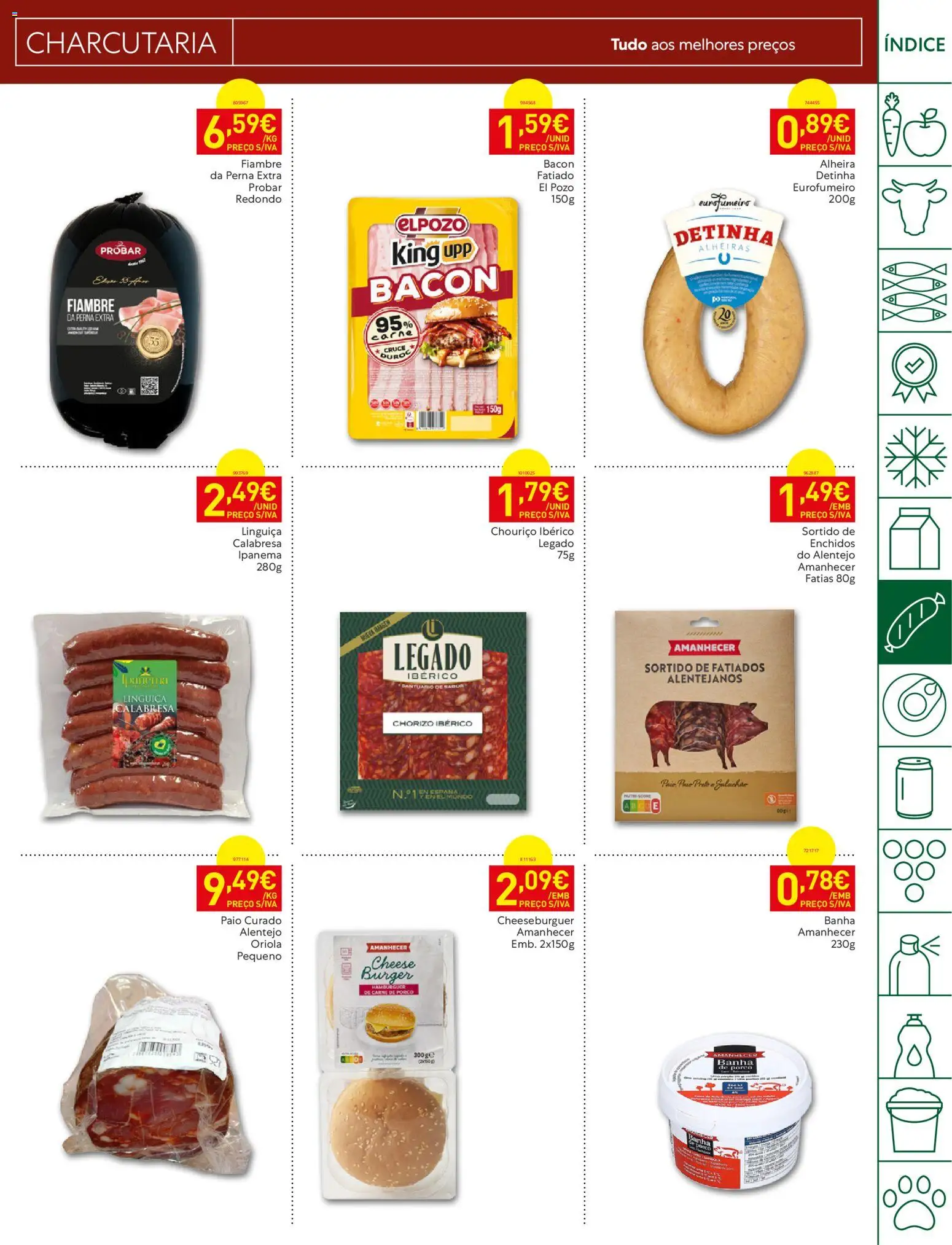 Recheio folheto Madeira │ válido de 11/08/2026 | Página: 13 | Produtos: Fiambre, Carne de porco, Carne, Alheira