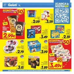 Anteprima del volantino SuperConveniente volantino Misterbianco, Catania valido a partire dal 02/07/2026 | Pagina: 17 | Prodotti: Cioccolato, Panna, Gelato, Top