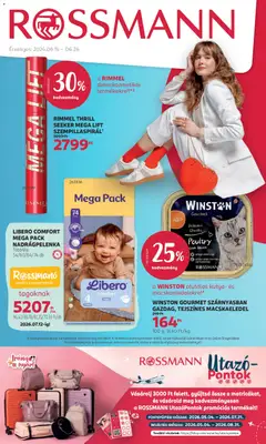 Rossmann akciós újság - amely érvényes a következő dátumtól: 15.06.2026