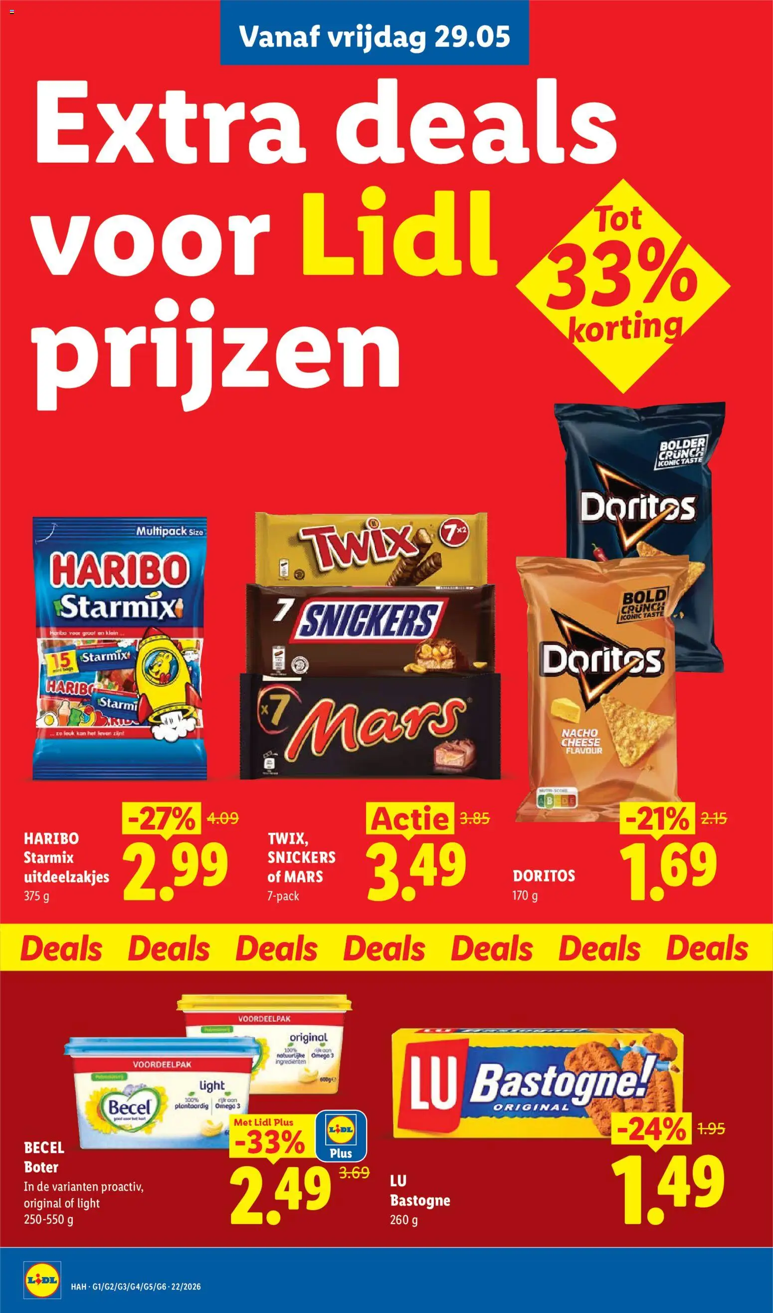 {H1} | Pagina: 52 | Producten: Boter, Kan, Mars, Snickers