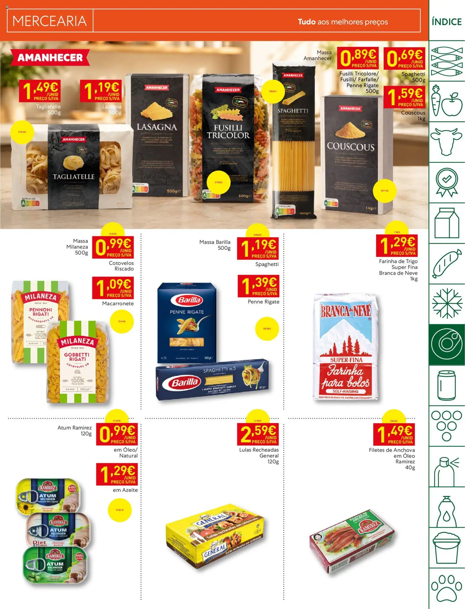 Recheio folheto Madeira │ válido de 21/07/2026 | Página: 17 | Produtos: Azeite, Farinha de trigo, Milaneza, Óleo