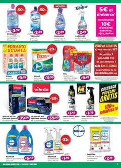 Anteprima del volantino La Saponeria volantino valido a partire dal 11.06.2026 | Pagina: 7 | Prodotti: Crema, Ammorbidente, Lavatrice, Lavastoviglie