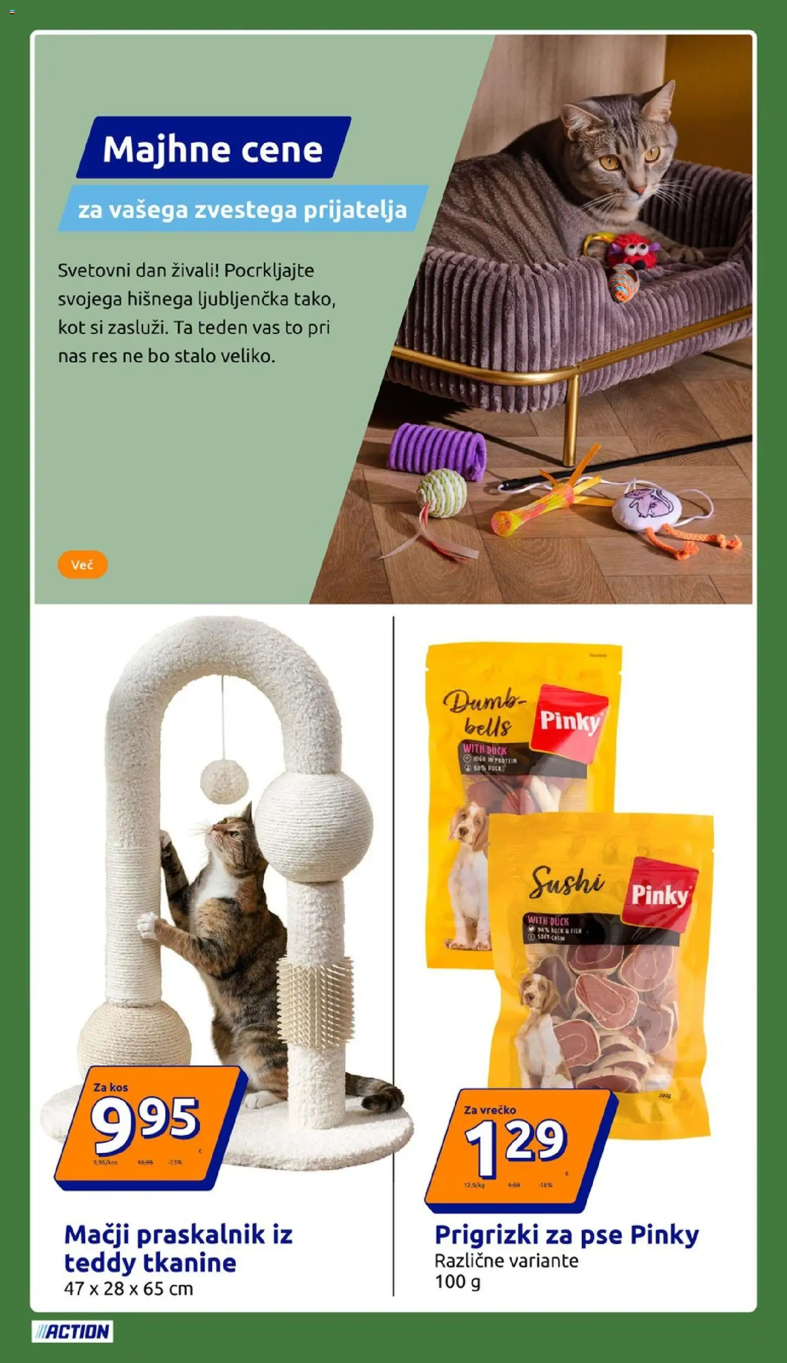 Novi Action katalog ponudbe – veljaven od 16.09.2026 | Stran: 30 | Izdelki: Kos, Prigrizki, Praskalnik