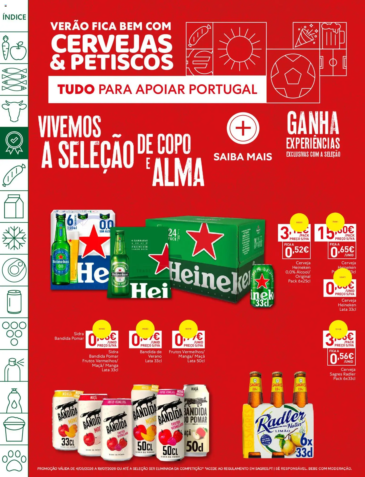 Recheio folheto │ válido de 09.06.2026 | Página: 6 | Produtos: Maça, Cerveja