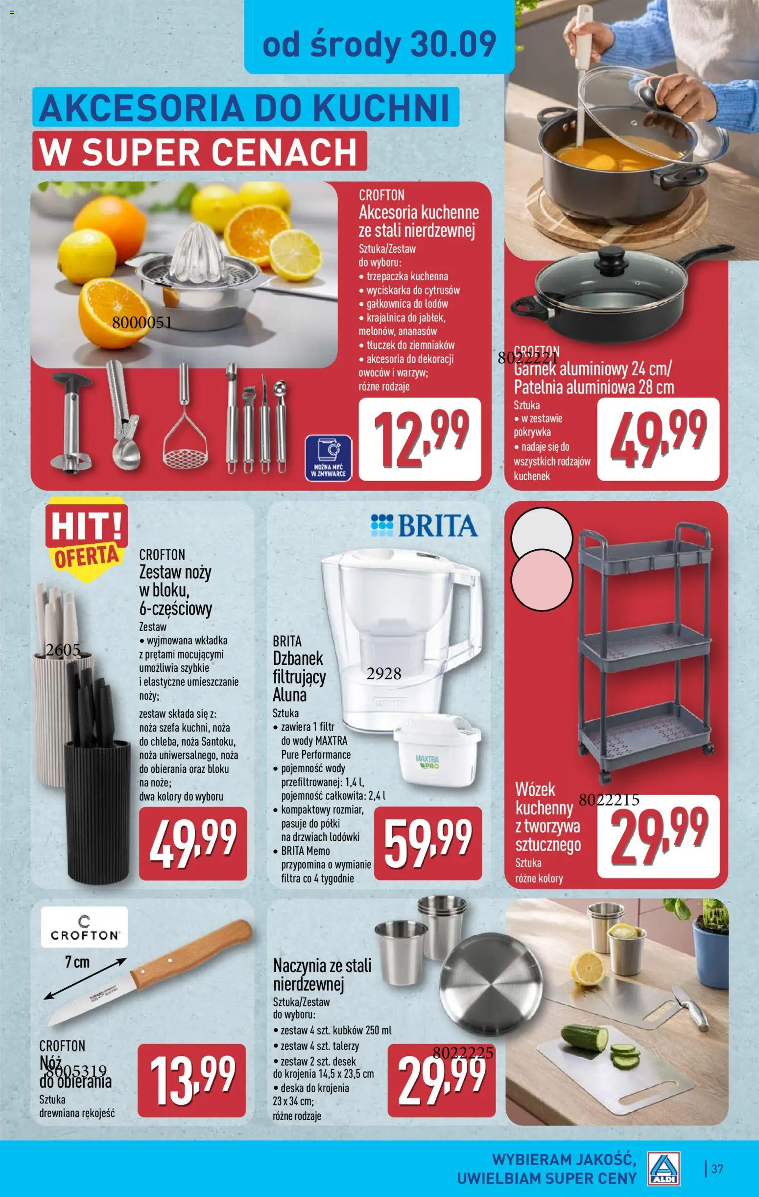 Aldi Polsko leták od 28.09.2026 | Strana: 37 | Produkty: Brita