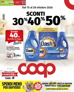 Anteprima del volantino COOP volantino valido a partire dal 15/10/2026
