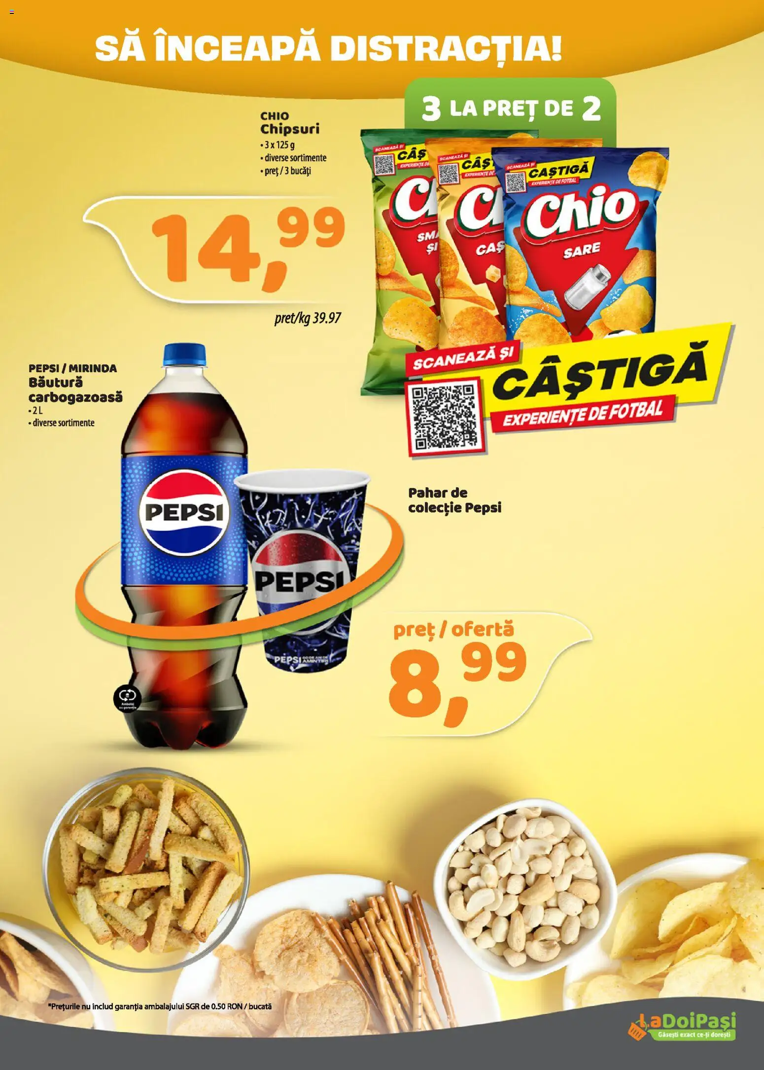 Noul catalog LaDoiPași – valabil de la 16.05.2026 | Pagină: 2 | Produse: Chipsuri, Sare