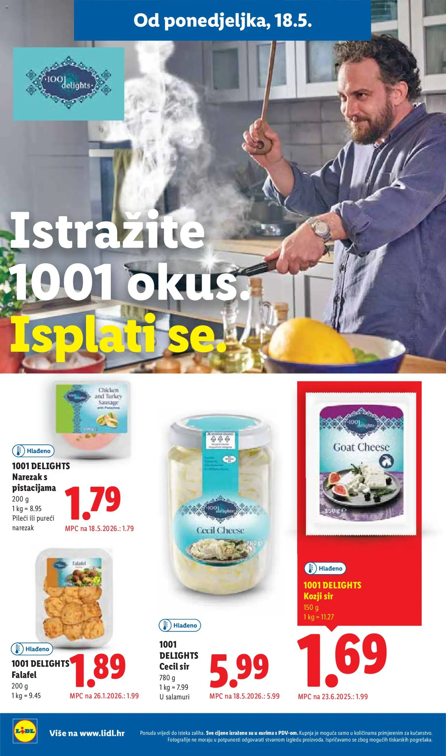 🛒 Lidl katalog od 📆 18.05.2026 ➤ Pogledaj akcije sada!🔥 | Hrvatska