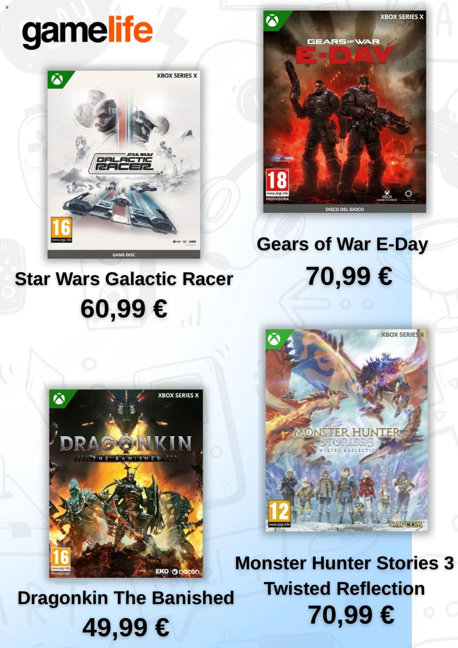 Volantino Gamelife del 16/08/2026 | Pagina: 3 | Prodotti: The, Xbox