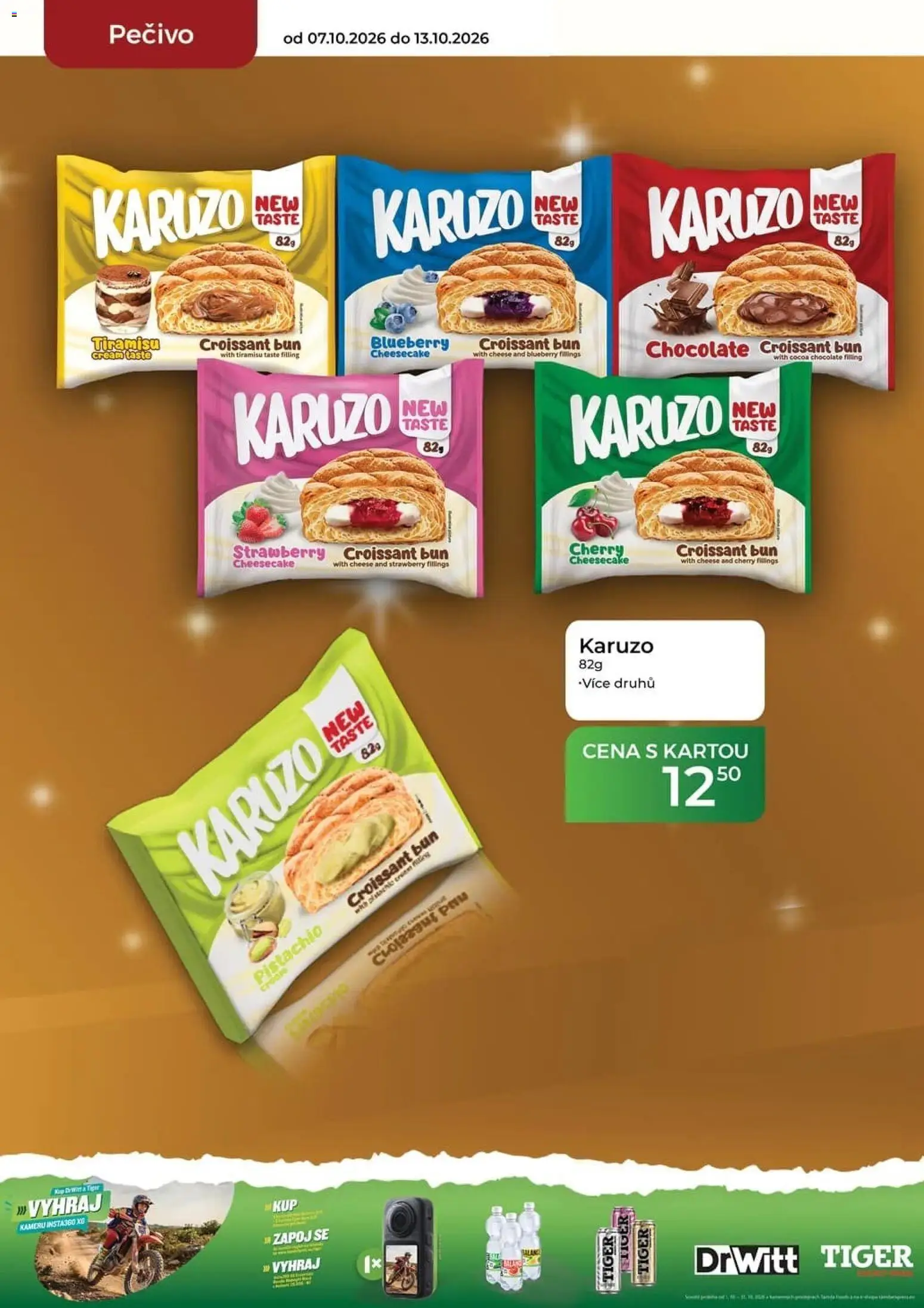 Tamda Foods leták od 07.10.2026 | Strana: 26 | Produkty: Tiramisu, Tiger, Pečivo, Cheesecake