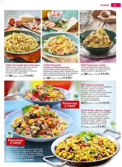 Bofrost katalog akcije – veljaven od 01.07.2026 | Stran: 33 | Izdelki: Sir, Testenine, Solata, Cebula