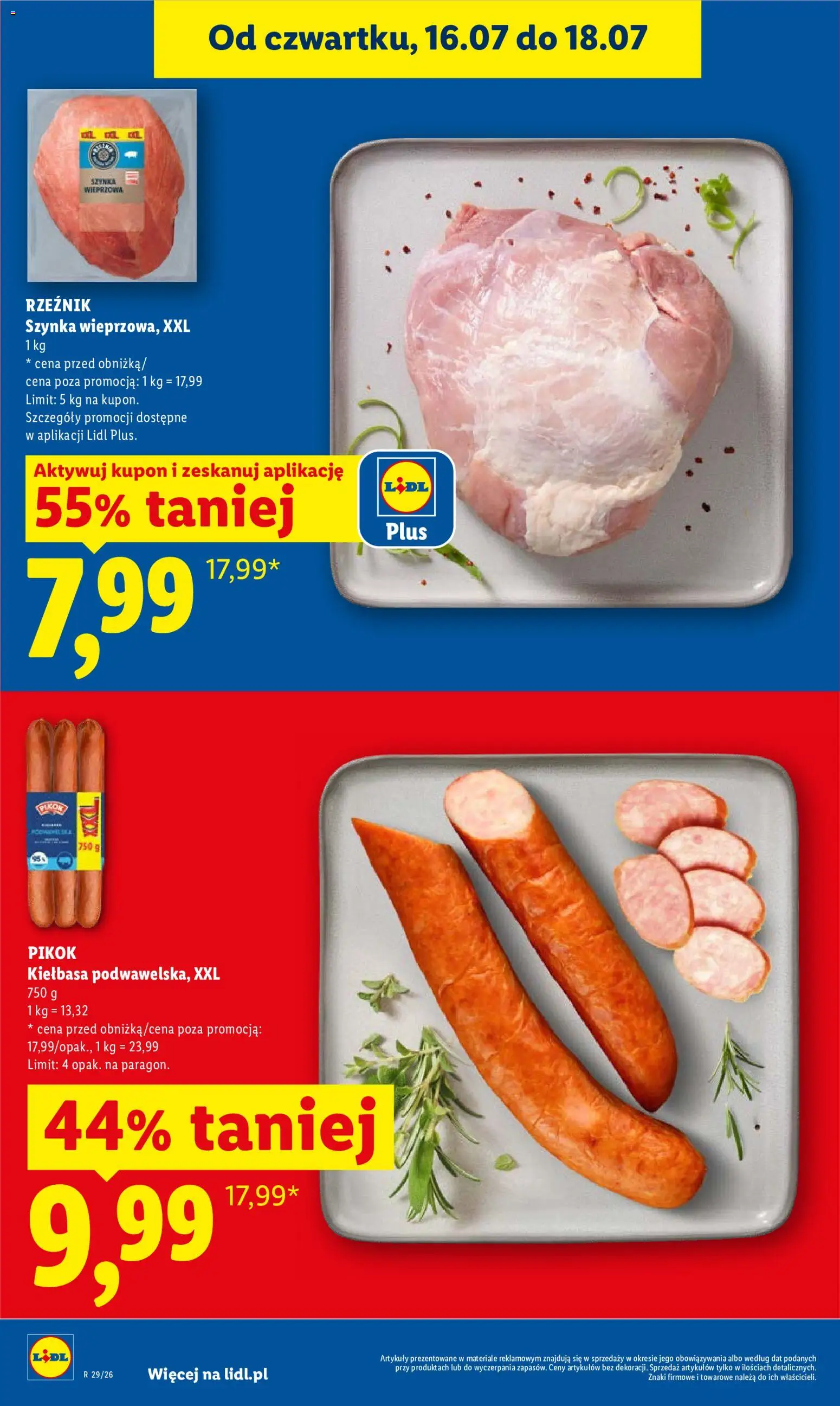 Lidl Polsko leták od 16.07.2026 | Strana: 6 | Produkty: Pikok