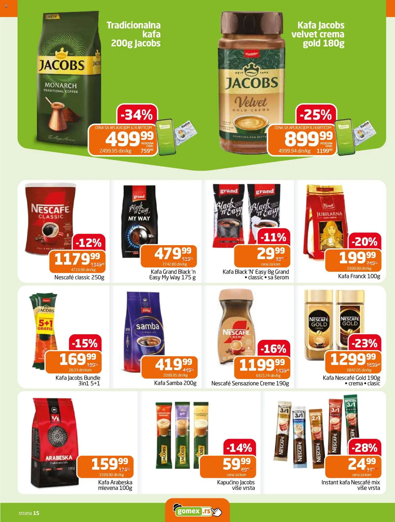 Gomex katalog - važi od 08.07.2026 | Strana: 15